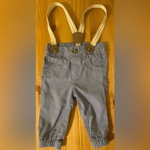 Suspender Pants 3-6m